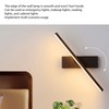 LED Strip Wall Lamp Rotatable Wall Sconce Bedside Table Reading