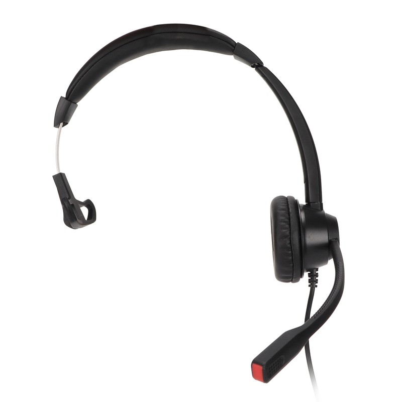 3.5mm Monaural Headset 3 Section Dual 3.5mm Plug PC Business