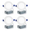 Meconard 4 Pack 4 Inch LED Recessed Ceiling Light with