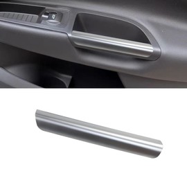 ijuicy Front Right Interior Door Armrest Handle Cover, Interior Armrest Front Left Pull Door Handle Grab Trim Cover, Car Door Handle Cover Interior Compatible with Ford Escape 2013-2019 (Silver)