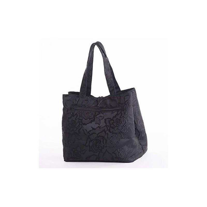 Aurora Formal Bag with Gusset, Made in Japan, Black Formal