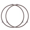 Microwave Turntable Ring 7Inch Microwave Oven Tray Roller Ring Glass