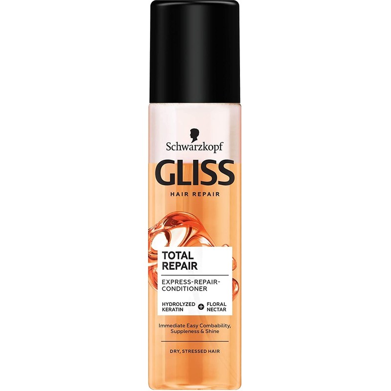'3 x Gliss Kur Express Repair Conditioner Total Repair For