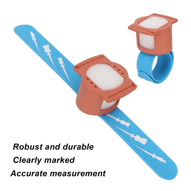 Wrist Endodontic Measuring Ring File Ruler Accurate Robust Dental Endo