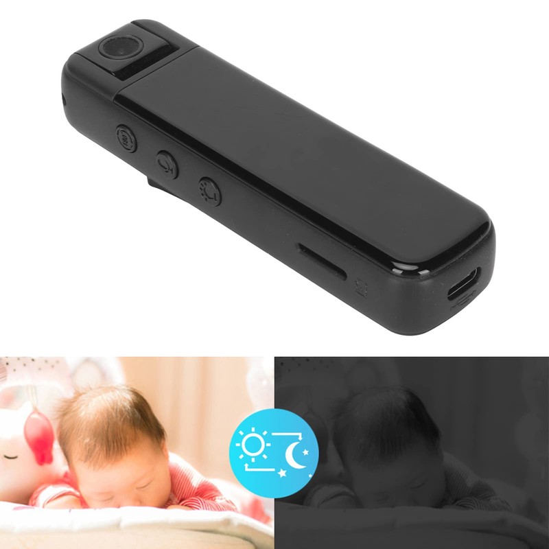 Body Camera, 1080P Body Worn Camera Video Recorder, Night Vision