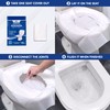 MP MOZZPAK Toilet Seat Covers Disposable (100 Pcs) - XL