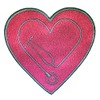 Heart Stethoscope Design Iron On Patch - Great for Doctors