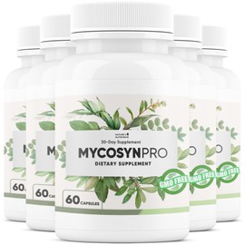 Mycosyn Pro - Natural Supplement with Vitamin C, Folate & Biotin | Non-GMO, Stimulant-Free, Easy to Take | Made in the USA, GMP-Certified | 60 Capsules, 6 Month Supply
