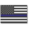 DHDM Decals NI437 Thin Blue Line Flag Magnet | 5-Inch
