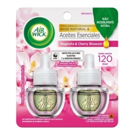 Pack X2 Repuesto Air Wick® Aroma Magnolia & Cherry Blossom