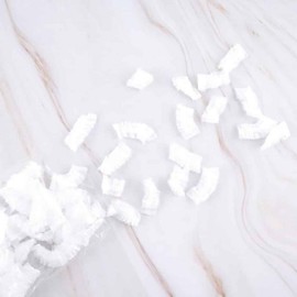 100-Piece Disposable Ear Covers for Hair Dyeing & Salon Use Ear Vinyl Covers 8ea