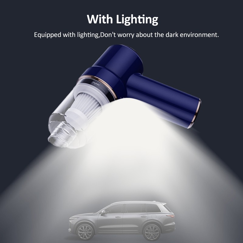 3-in-1 Mini Strong Suction Vacuum Cleaner for Car 4000Pa Powerful
