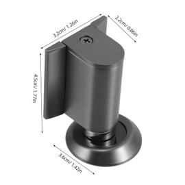 ULTECHNOVO Door Stopper Anti-Collision Door Handle Stopper Holder Anti-Collision Easy Install for Wall