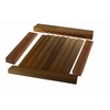 SeaTeak Louvered Door Side Rails, 1 Pair