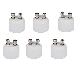 FINELED GU10 to MR16 GU5.3 Adapter Converters Light Sockets Lamp Holder (6 PACK)