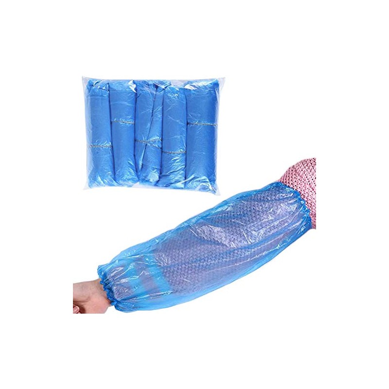 100 x Disposable Sleeves, Over-Sleeve Water-Resistant Arm Cover Sleeve Protector