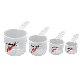 Marukyu Fishing Gear Measuring Cups with Handles (Set of 4)