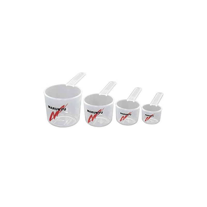 Marukyu Fishing Gear Measuring Cups with Handles (Set of 4)