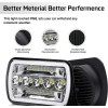 Bricologht Fit Chevy Kodiak C4500 C5500 2003-2009 5x7''7X6'' LED HEADLIGHT