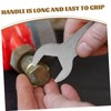 Operitacx Tight Gas Spanner Gas Bottle Regulator Spanner for Multifunctional