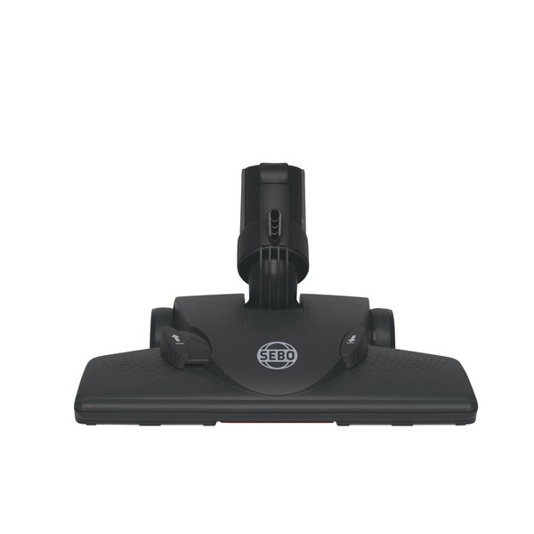 Sebo 7260GS Combination Floor Nozzle for Sebo Felix, Airbelt K, Airbelt D and Airbelt C with Versatile Tilt and Turn Joint, Grey/Black