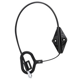 Recliner Pull Handle Replacement D-Ring Release Cable for Lazy Boy Sofas - 22” Steel Cable with 3” Exposed O-Shaped End, Recliner Adjustment & Maintenance Accessory