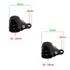 Cyclingolors 2x Lamp Holder Headlight Holder Black Moped Scooter Motorcycle