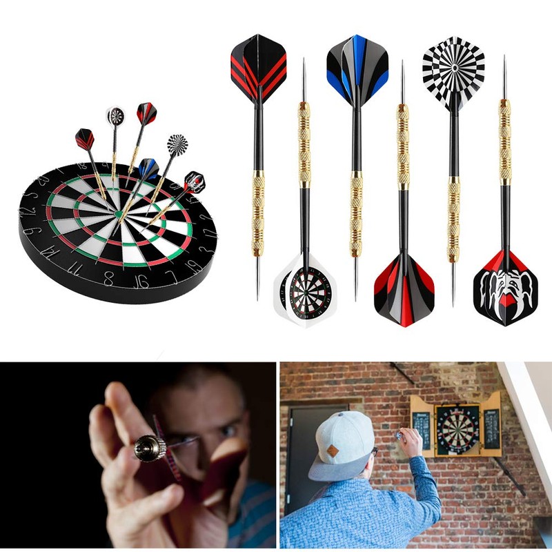 Accmor Metal Tip Darts, Steel Tip Darts, Professional Metal Darts,