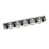 KAISH Stainless Steel Guitar Nut Electric Guitar Roller Nut for
