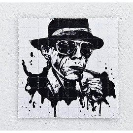 Hunter Thompson Blotter Art Psychedelic Art Gift Acid Art 100 Tab Sheet
