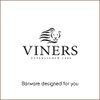 Viners Barware Wine Cooler Double Wall Silver 1.3L, Stainless Steel