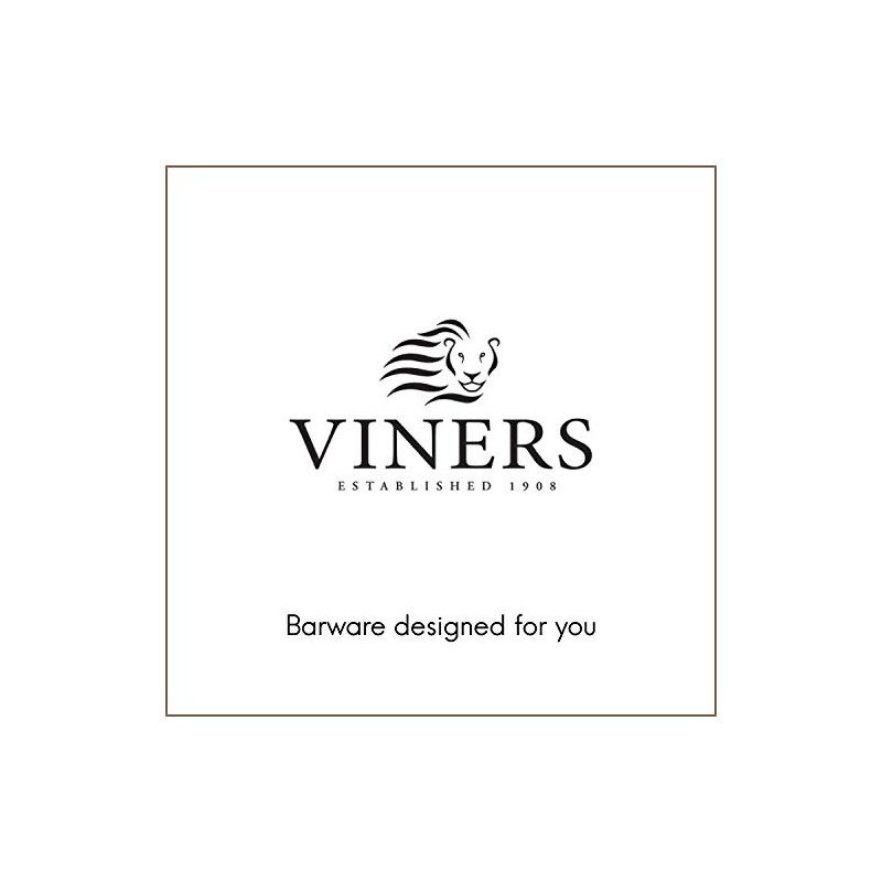 Viners Barware Wine Cooler Double Wall Silver 1.3L, Stainless Steel