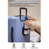 HotWay 20 Inch Expandable Carry On Luggage with Cup Holder,