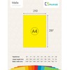 Made in EU 5 Sheets of Craft Card Yellow A4
