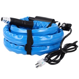 GDSMOTU 15FT Heated Water Hose for RV -40 ℉ Heated RV Drinking Water Hose Certified for Drinking Water & Lead-Free, Great for Campers, Car Care, Livestock, Agriculture, Kennels, etc.