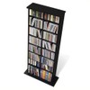 Hawthorne Collections 51" Double Slim Wall Media Storage Rack in