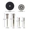 Mini Rotary Tool Accessories Kit 121pcs HSS Drill Bit Diamond