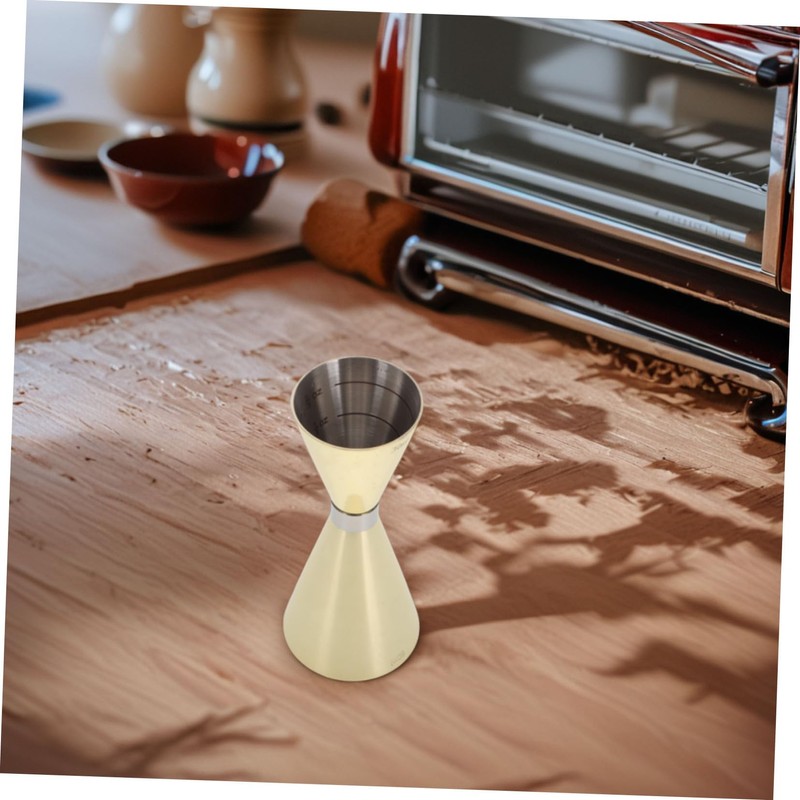 MAGICLULU Elegant Double Cocktail Jigger Measuring Tools 30ml/60ml Stainless Steel