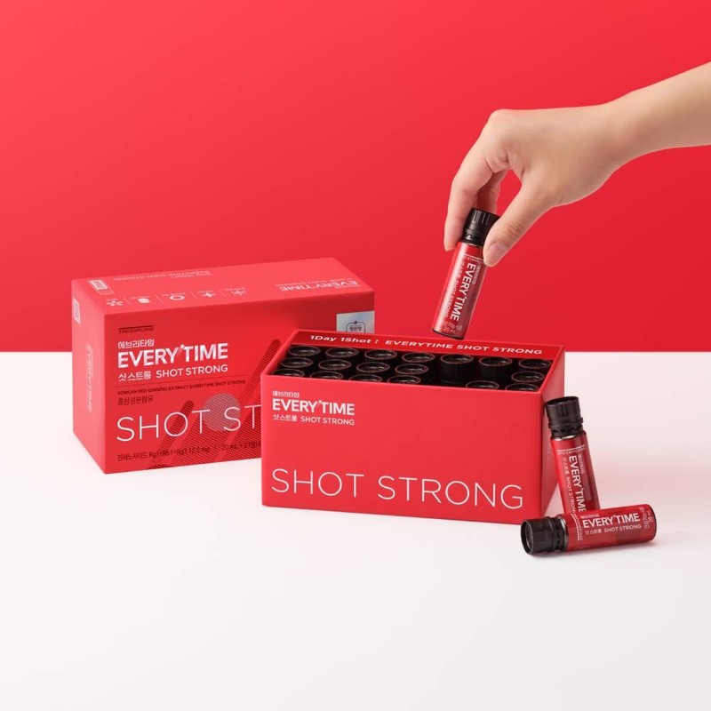 CheongKwanJang Everytime Shot Strong 20ml 21 bottles / 정관장 에브리타임