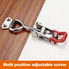 2 Pcs Adjustable Toggle Latch, Toggle Clamp, Toggle Catch Latch