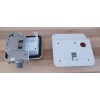 FIC White RV Entry Door Lock Handle Knob Deadbolt Keys