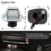D-lumina LED Chrome Red OLED License Plate Light for 1988-1998