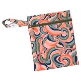 Sarah Wells Pumparoo Wet/Dry Bag for Breast Pump Parts (Groovy)