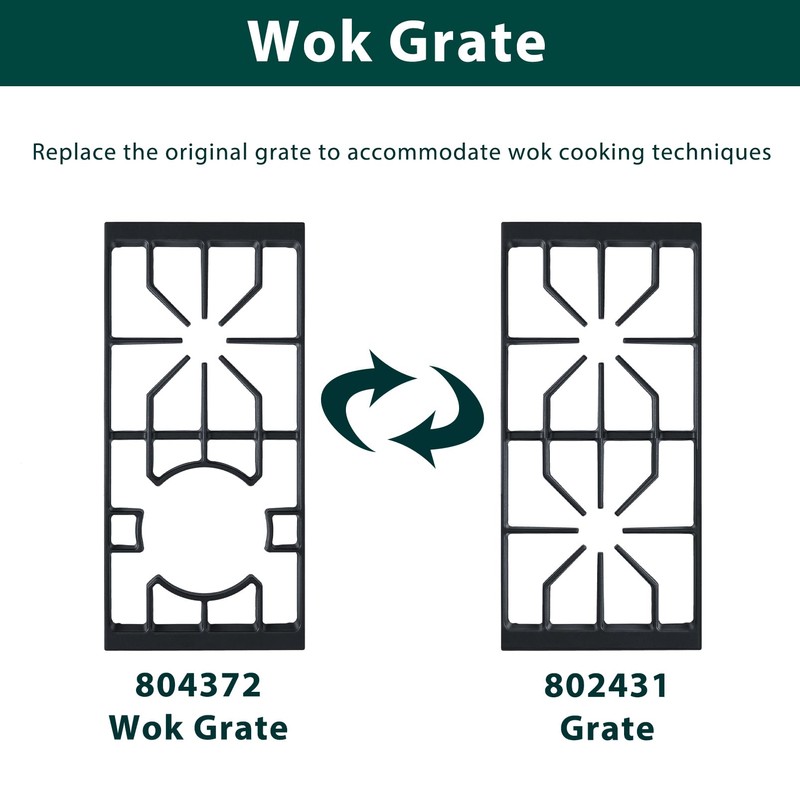 804372 Wok Grate Range Replacement Parts for Wolf Burner Grate