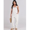 ANRABESS Womens Jean Overalls Loose Fit Adjustable Strap Denim Jumpsuits