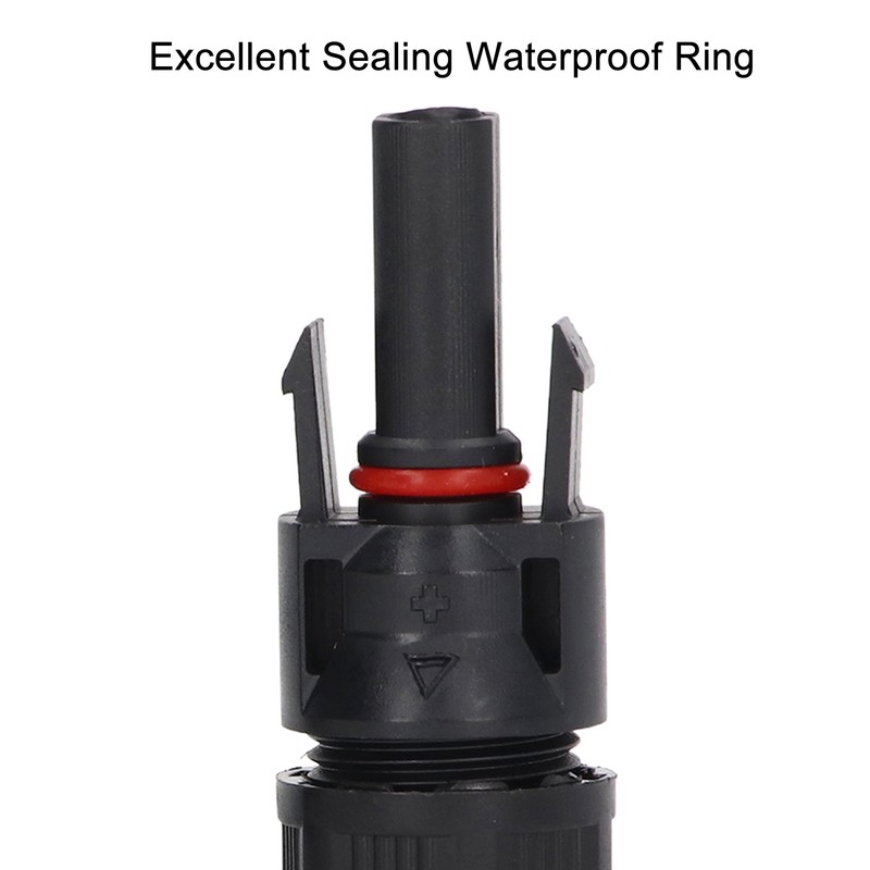10 Sets Solar Panel Connector IP67 Waterproof Photovoltaic Cable Male