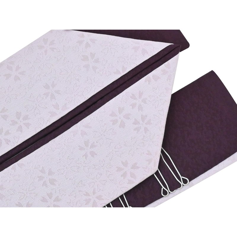 Date-eri (Double Collar), Luxurious, Reversible, Sakura (Cherry Blossom) Pattern, Pure