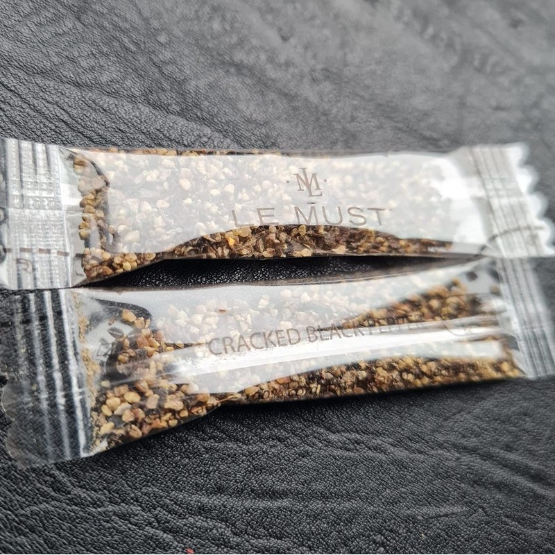 All Natural Sea Salt and Pepper Assortment - Biodegradable Compostable