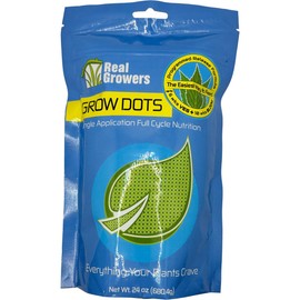 Grow Dots Plant Food, Single-Application, Programmed-Release Plant Nutrient Fertilizer (24oz)