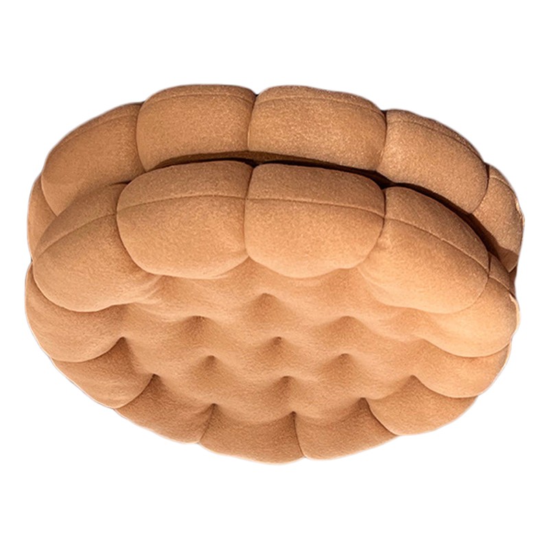 Cookie Cushion Cute Soft Breathable PP Cotton Filling Seating Cushion